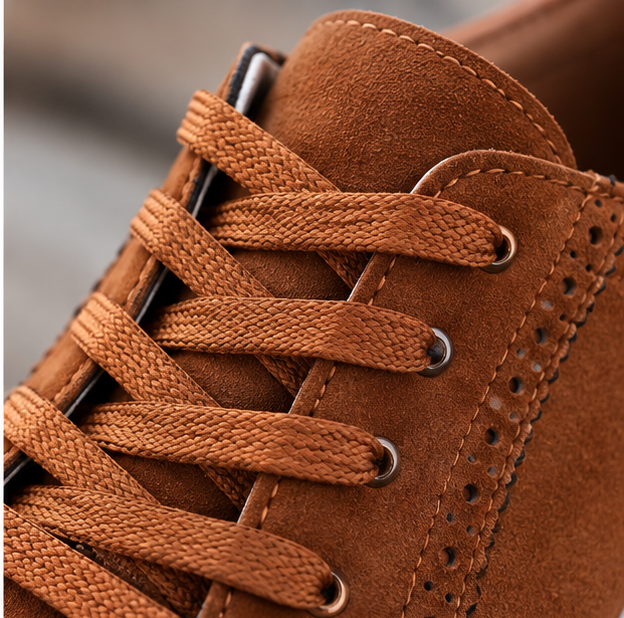 Women's Suede Lace-Up Sneakers