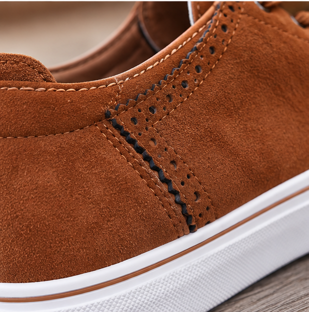 Women's Suede Lace-Up Sneakers