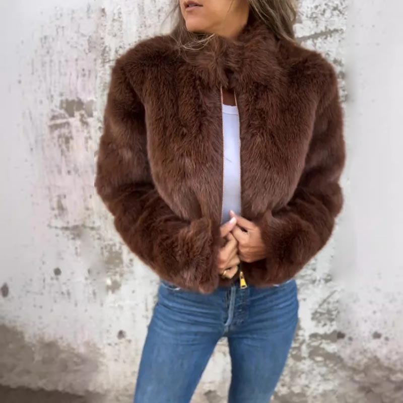 High-neck Casual Jacket