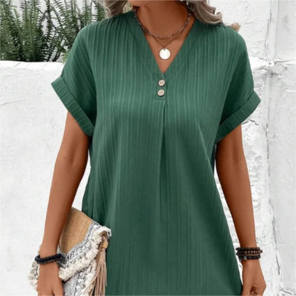 EMERY V-NECK SUMMER DRESS