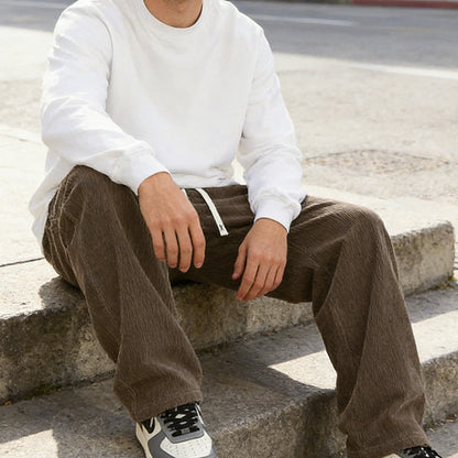 Loose Drawstring Pants