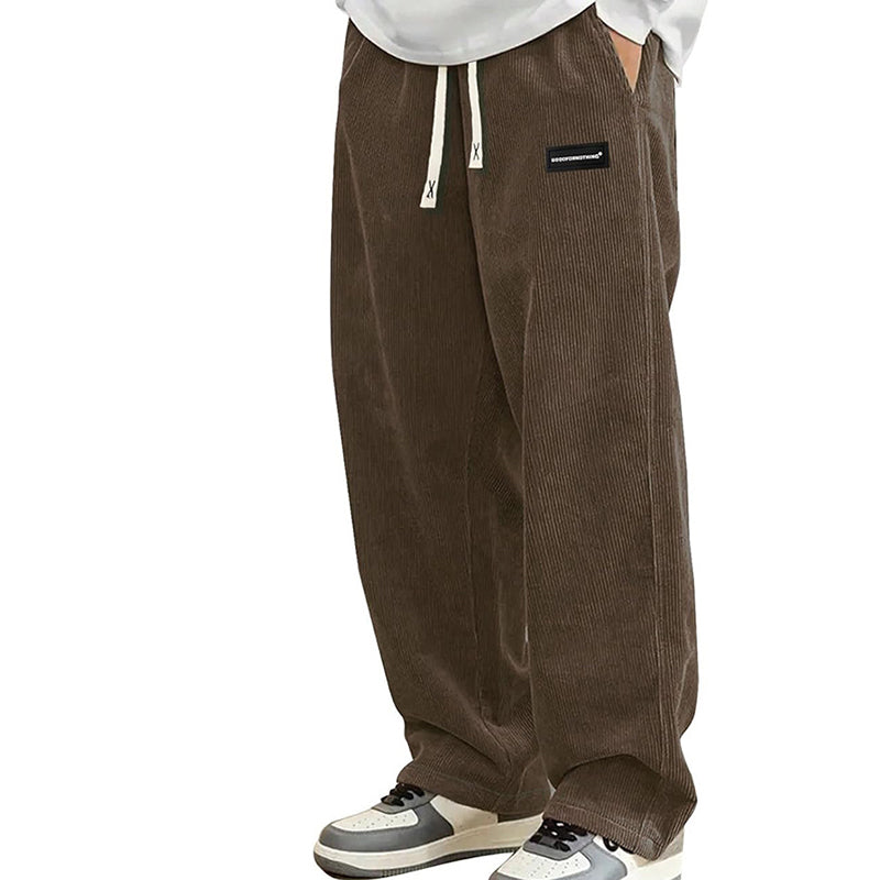 Loose Drawstring Pants