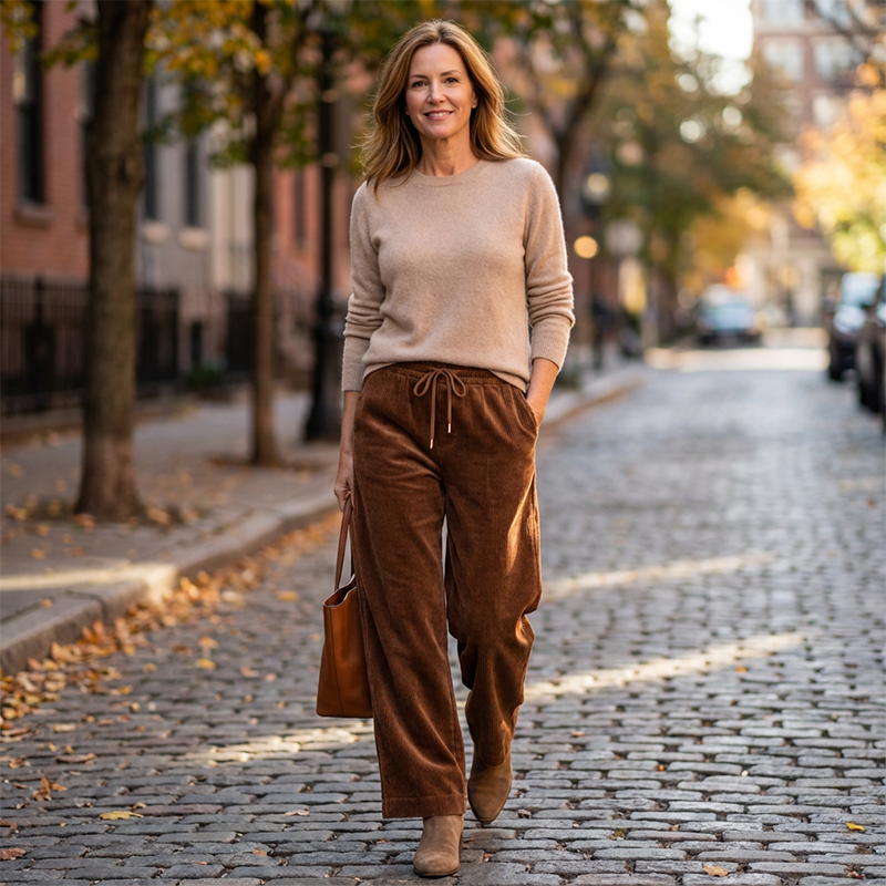 Virella Corduroy Trousers