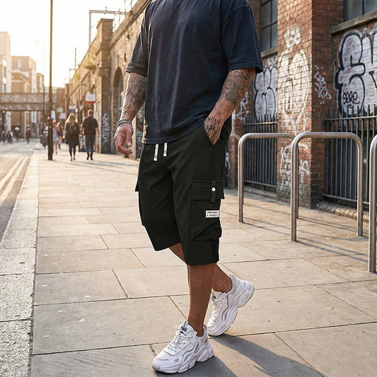 Men's Drawstring Capri Pants