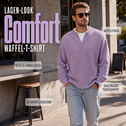 Men’s Waffle-Knit Sweater