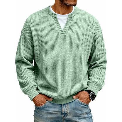 Men’s Waffle-Knit Sweater