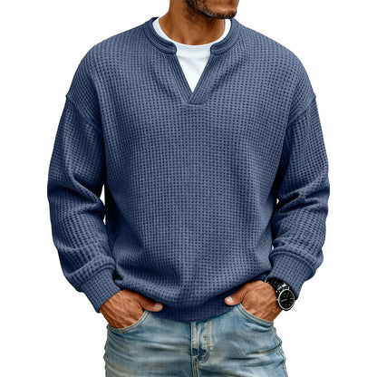 Men’s Waffle-Knit Sweater