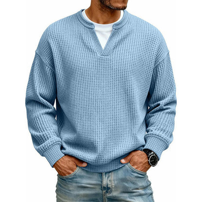 Men’s Waffle-Knit Sweater
