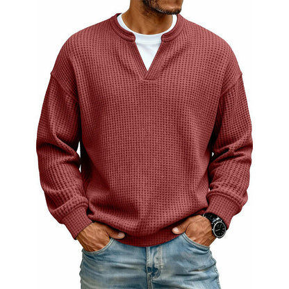 Men’s Waffle-Knit Sweater