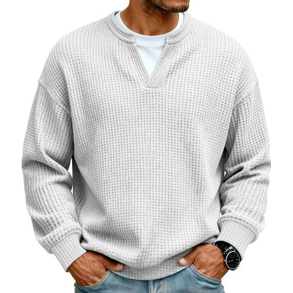 Men’s Waffle-Knit Sweater