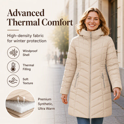 ⌛FREE SHIPPING🛍️ Women's Winter Insulated Hooded Coat